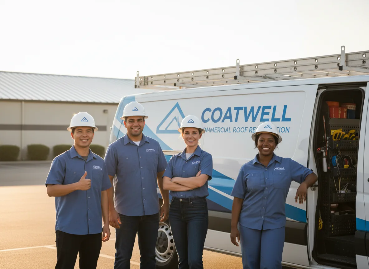 Commercial roof coating company in Sauquoit, NY